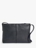 John Lewis Leather Simple Zip Shoulder Bag