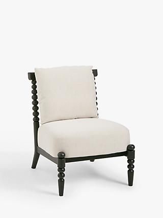 Bobbin Range, John Lewis Petite Bobbin Chair, Dark Leg, Natural Weave