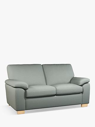 Camden Range, John Lewis Camden Medium 2 Seater Sofa, Light Leg, Easy Clean Chunky Chenille Seagrass