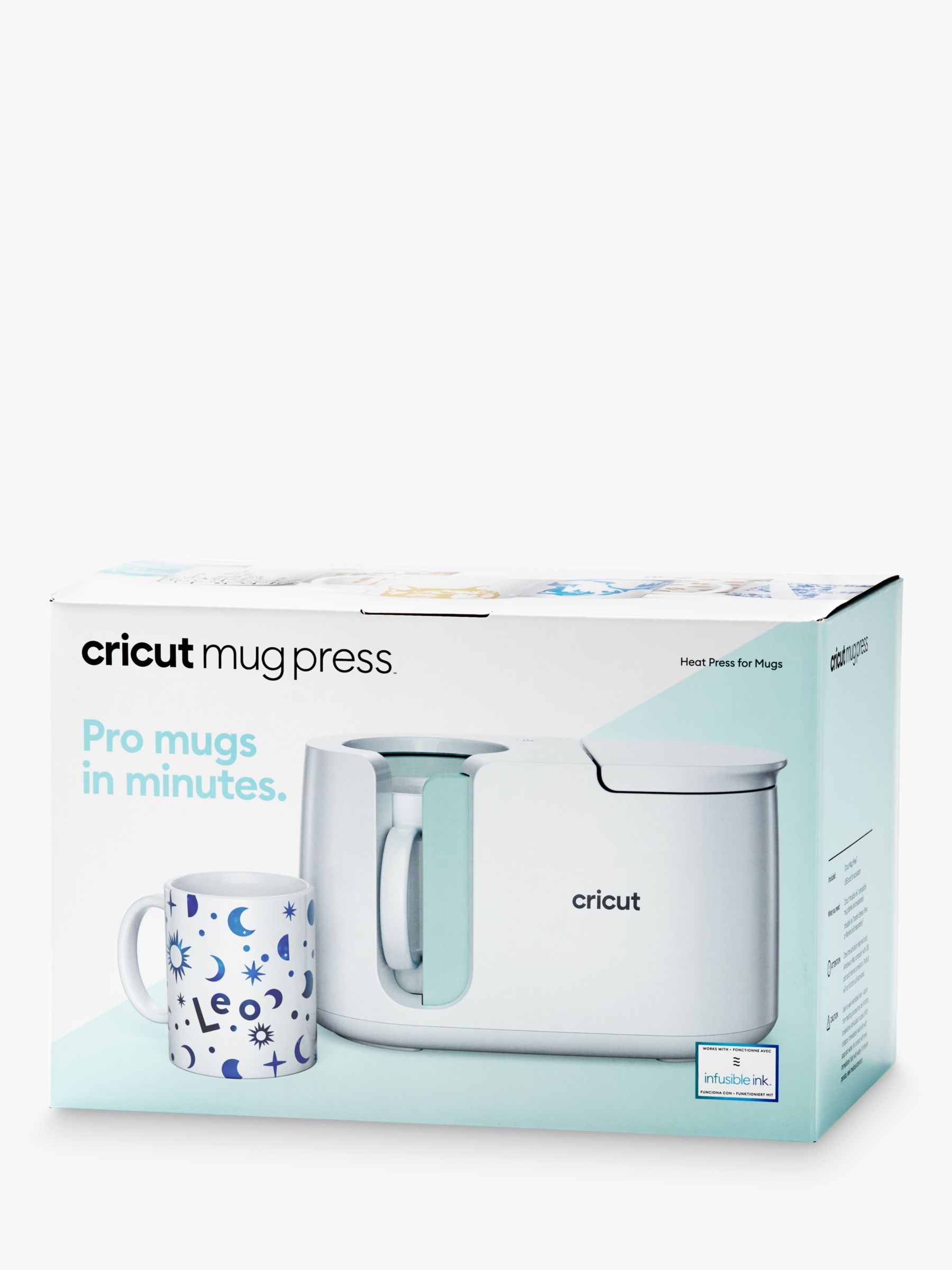 Cricut Mug Press US, Heat Press for Sublimation Mug Projects, One-Touch  Setting, For Infusible Ink Materials & Mug Blanks 11 oz - 16 oz (Sold