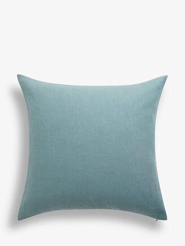 John Lewis Linen Cushion, Heritage Grey