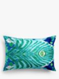 John Lewis + Matthew Williamson Peacock Ikat Cushion