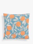 John Lewis ANYDAY Orange Tree Cushion, Multi