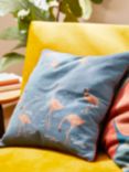 ANYDAY John Lewis & Partners Flamingos Cushion, Multi