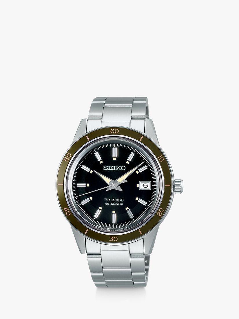 Seiko SRPG07J1 Unisex Presage Automatic Date Bracelet Strap Watch ...