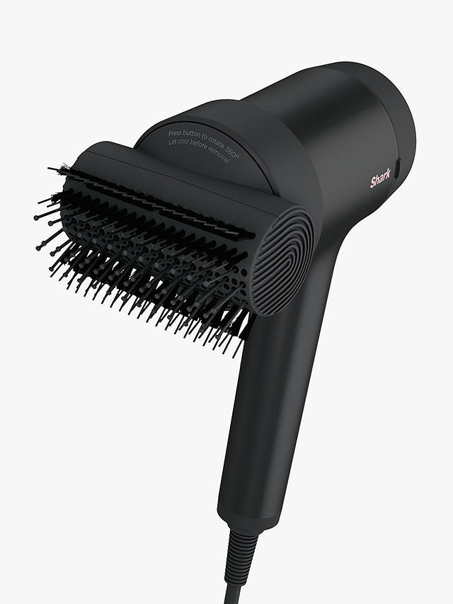 johnlewis.com | Shark Style IQ Hair Dryer Styling Brush Attachment, Black