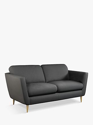 Rise Range, John Lewis & Partners Rise Medium 2 Seater Sofa, Light Leg, Fuse Grey