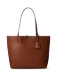 Lauren Ralph Lauren Reversible Tote Bag, Lauren Tan/Orange