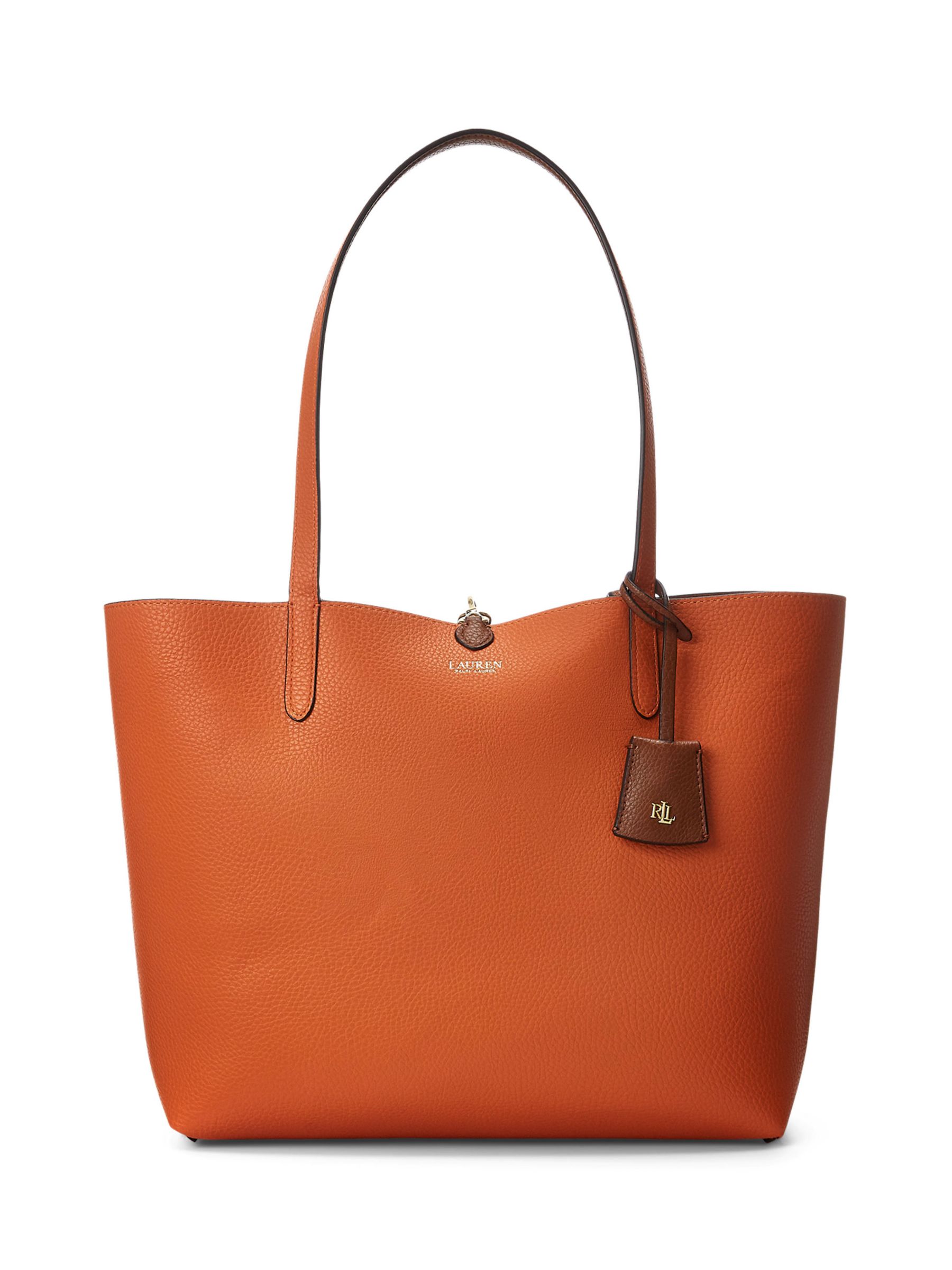 Chelsea Bag - Orange - Totes Luxe UK Brown
