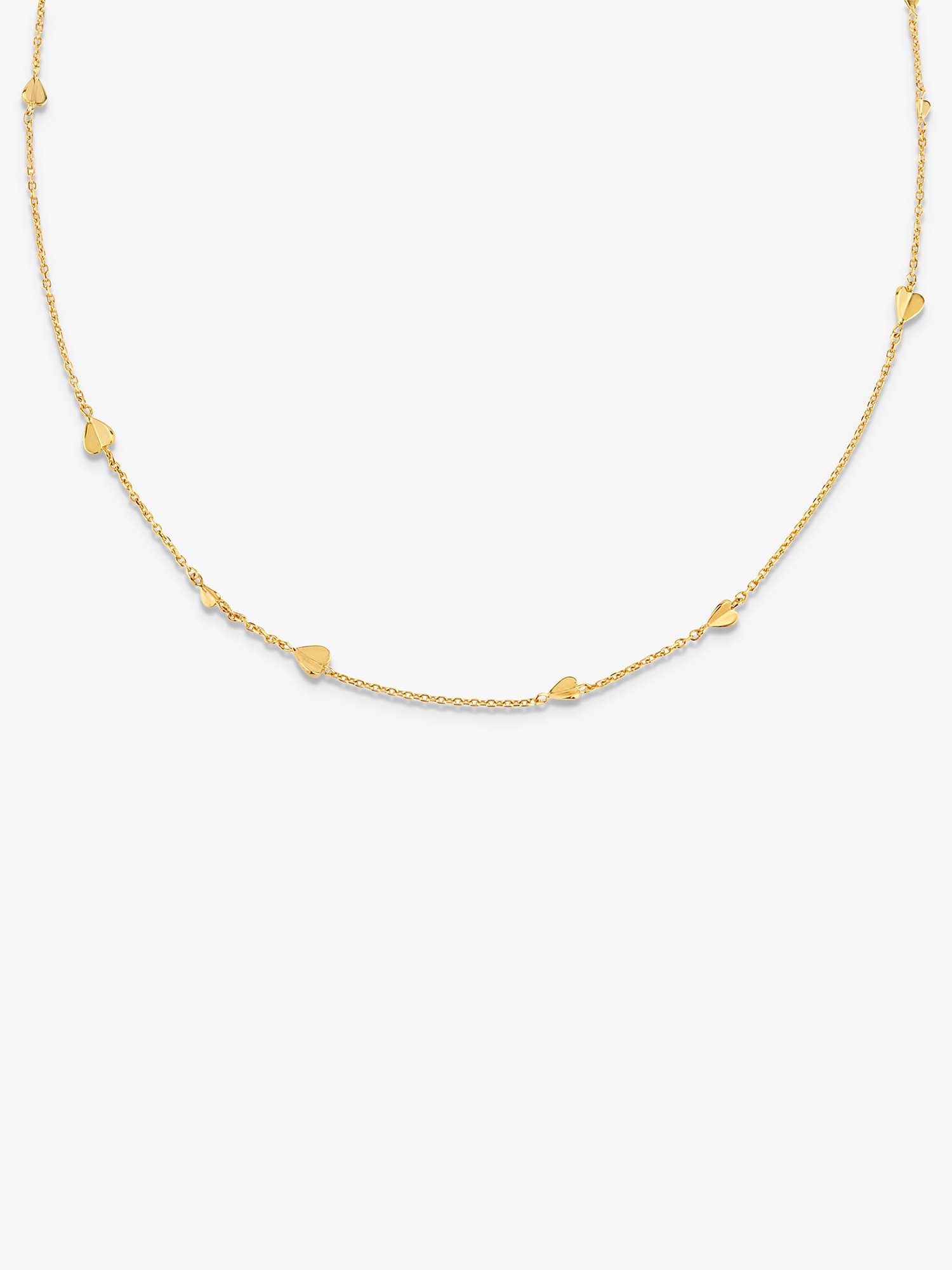 Buy Dinny Hall Bijou Folded Heart Chain Necklace Online at johnlewis.com