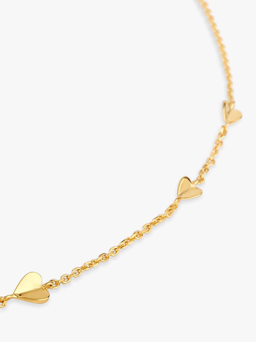 Buy Dinny Hall Bijou Folded Heart Chain Necklace Online at johnlewis.com