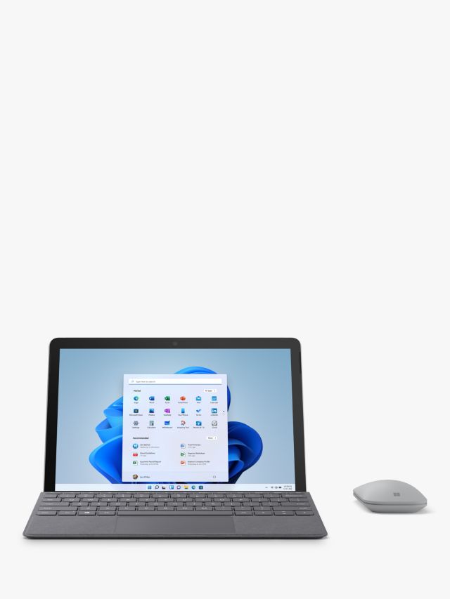 New Microsoft Surface Go 2 - 10.5 Touch-Screen - Intel Pentium - 4GB  Memory - 64GB - Wifi - Platinum (Latest Model)