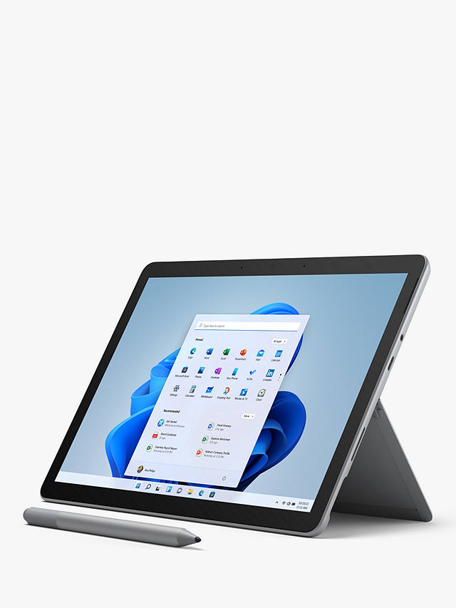 Buy Microsoft Surface Go 3, Intel i3 Processor, 8GB RAM, 128GB SSD, 10.5" PixelSense Display Online at johnlewis.com