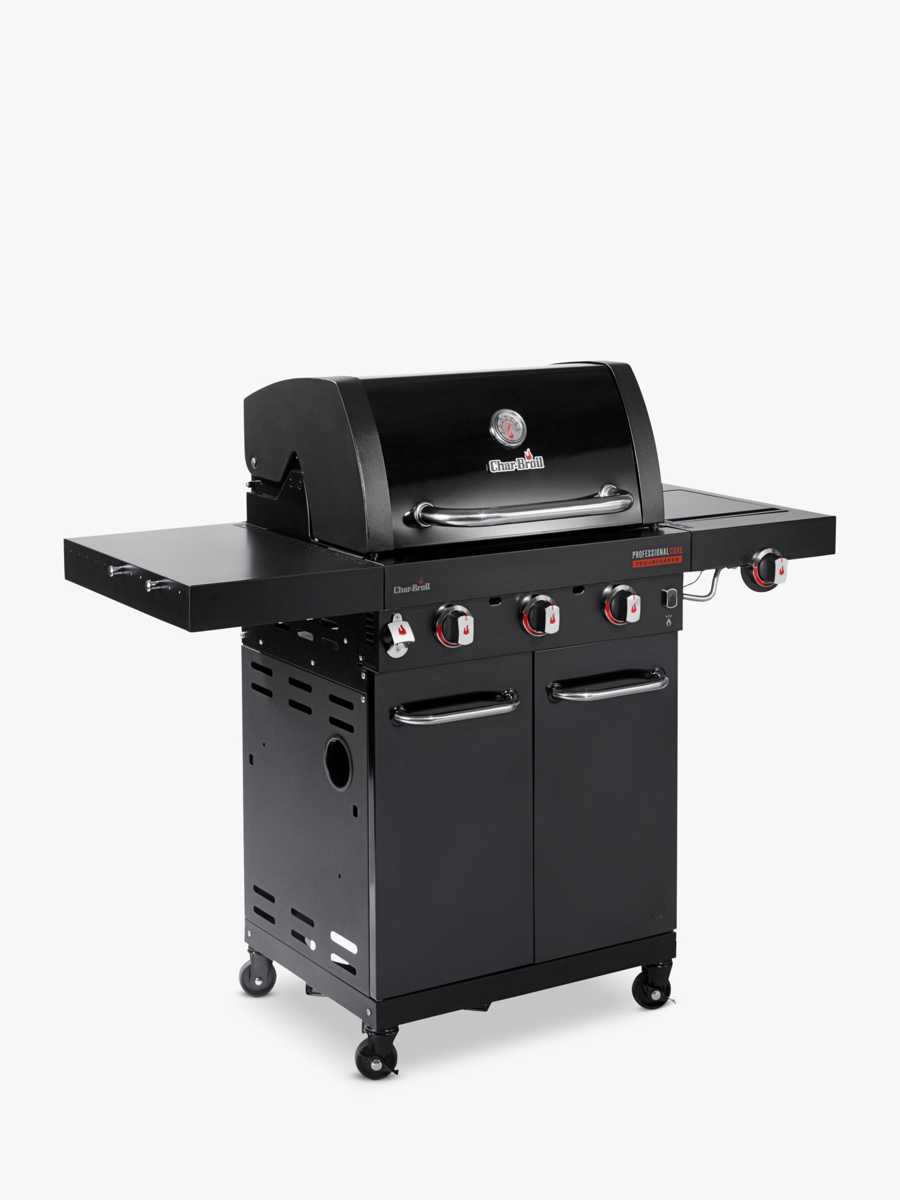 Char Broil Professional CORE TRU Infrared 3 Burner Gas BBQ Black