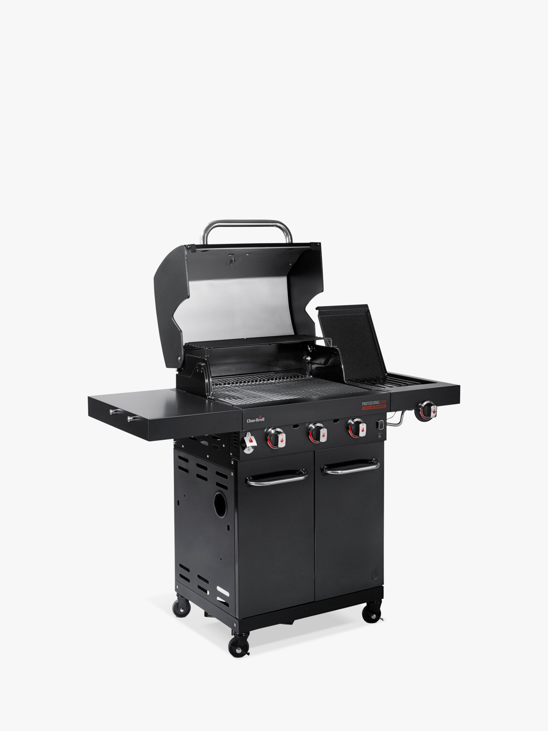 Char Broil Professional CORE TRU Infrared 3 Burner Gas BBQ Black