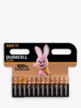 Duracell Plus AAA Batteries, Pack of 12