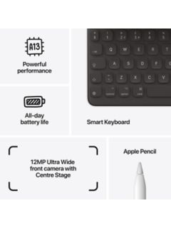 2021 Apple iPad, 10.2", A13 Bionic Processor, iPadOS, Wi-Fi, 256GB, Space Grey