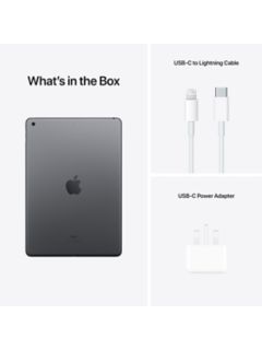 2021 Apple iPad, 10.2", A13 Bionic Processor, iPadOS, Wi-Fi, 64GB, Space Grey
