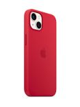 Apple Silicone Case with MagSafe for iPhone 13, (product)red