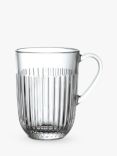 La Rochère Ouessant Glass Mug, Set of 6, 400ml, Clear