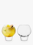 LSA International Rum Balloon Glass Tumbler, 380ml, Set of 2, Clear