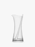 LSA International Bar Collection Glass Cocktail Jug & Stirrer, 1.2L, Clear