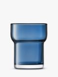 LSA International Utility Tumbler Glass, Set of 2, 300ml, Sapphire