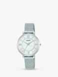 Lorus Women's RG221TX9 Mesh Strap Watch, Silver