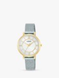 Lorus Women's RG220TX9 Two Tone Mesh Strap Watch, Gold/Silver