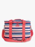 Joules Striped Large Picnic Cooler Bag, Pink/Multi