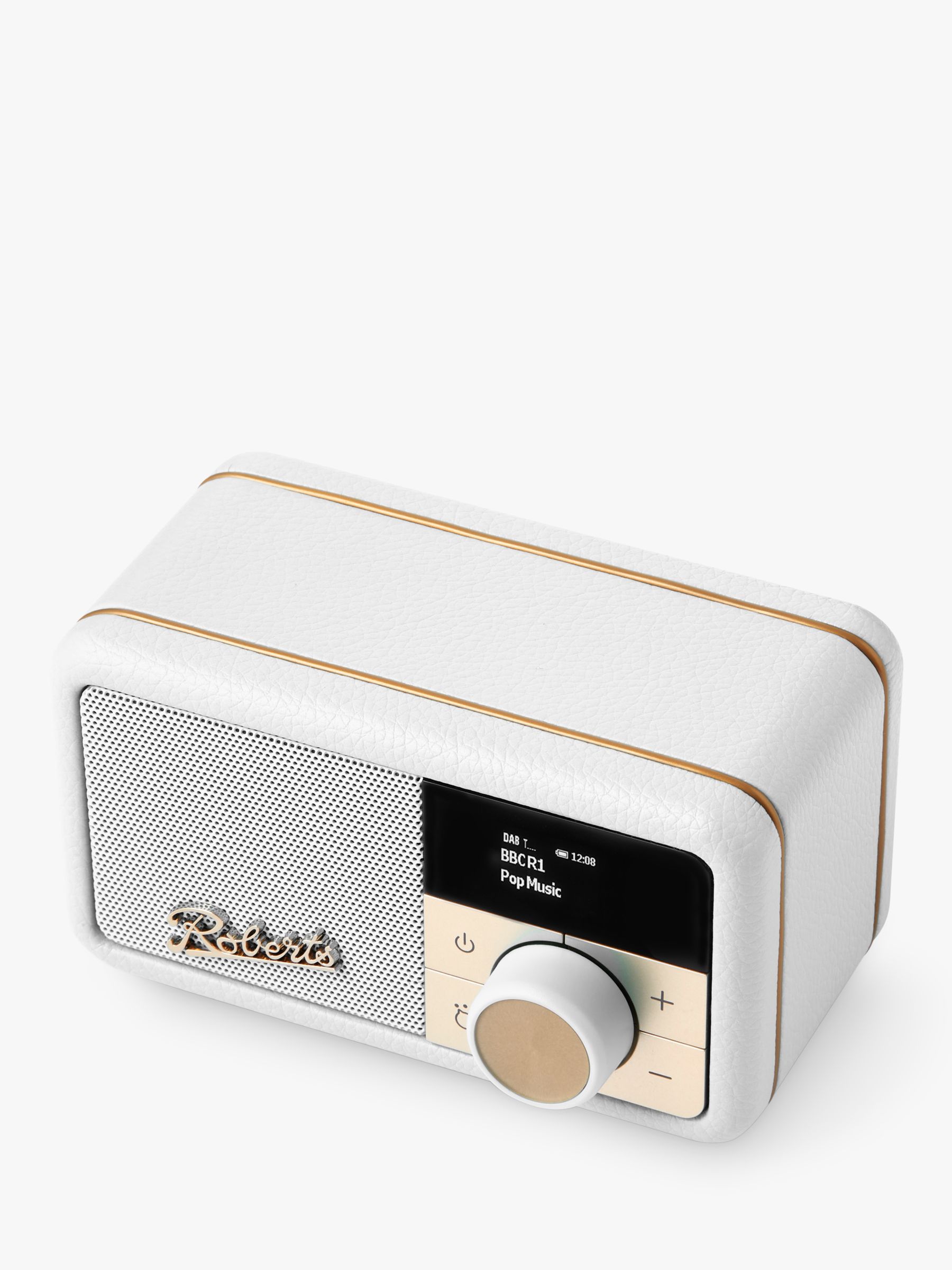 Roberts Revival Petite DAB/DAB+/FM Bluetooth Portable Digital Radio, Pop  Orange