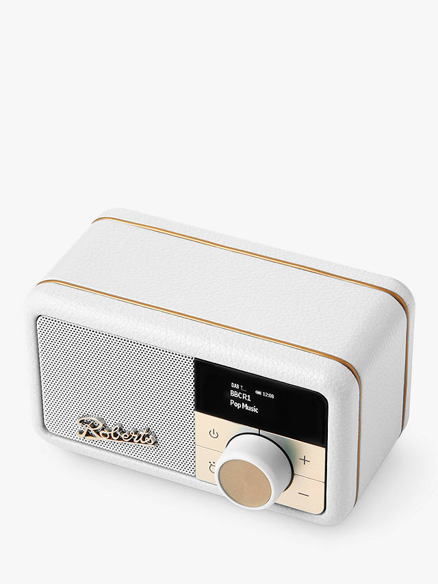 Roberts Revival Petite DAB/DAB+/FM Bluetooth Portable Digital Radio, Greige