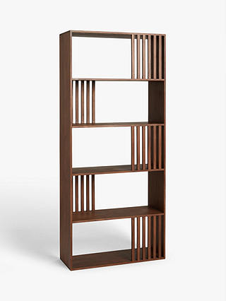John Lewis ANYDAY Line Bookcase, Brown