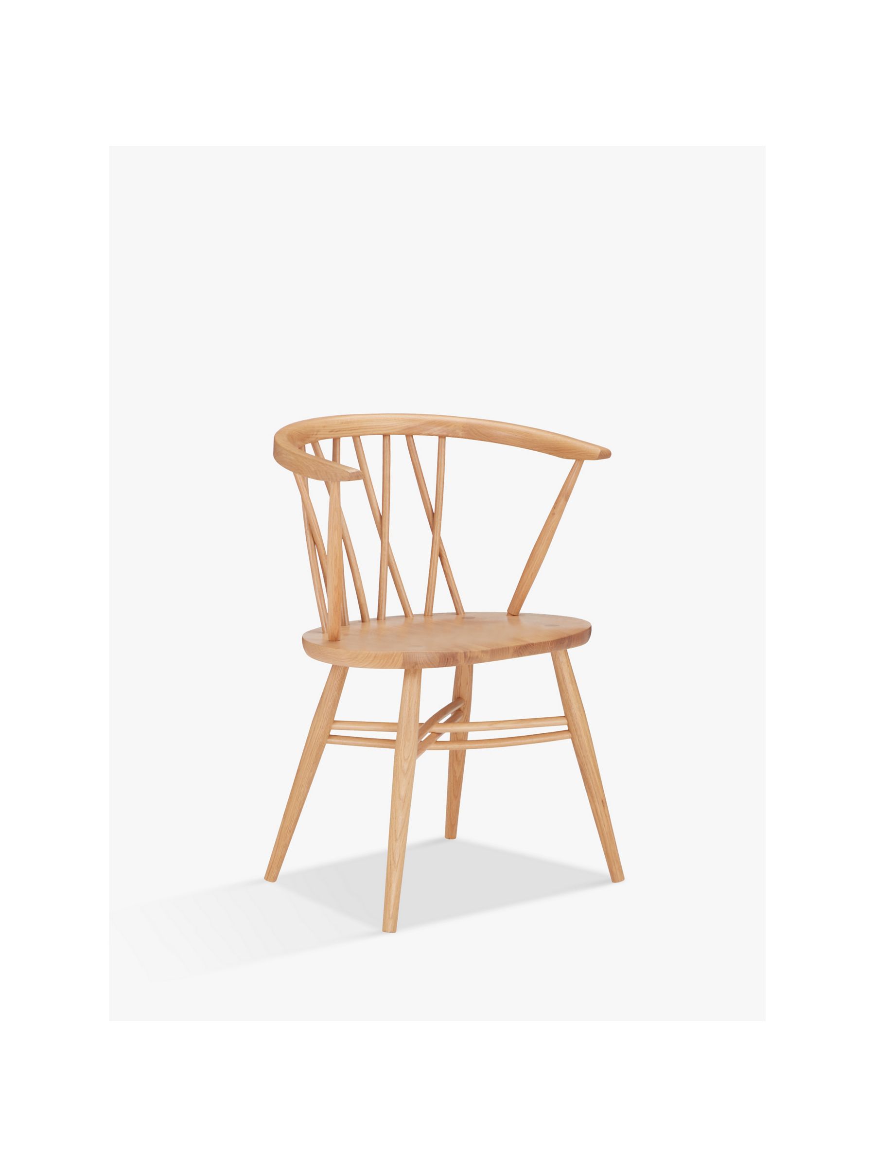 Photo of Ercol for john lewis shalstone dining armchair oak