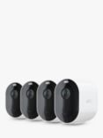 Arlo Pro 4 Wireless Smart Security System with Four 2K HDR Indoor or Outdoor Cameras