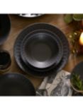 Royal Botanic Gardens, Kew Stoneware Cereal Bowl, 17cm, Black