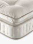 John Lewis & Partners Luxury Natural Collection Egyptian Cotton Pillowtop 4250, Super King Size, Regular Tension Pocket Spring Mattress