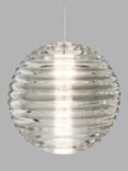 Tom Dixon Press LED Sphere Pendant Ceiling Light, Clear