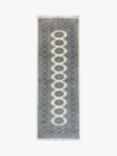 Gooch Luxury Bokhara Rug, Ivory/Grey, L185 x W62 cm