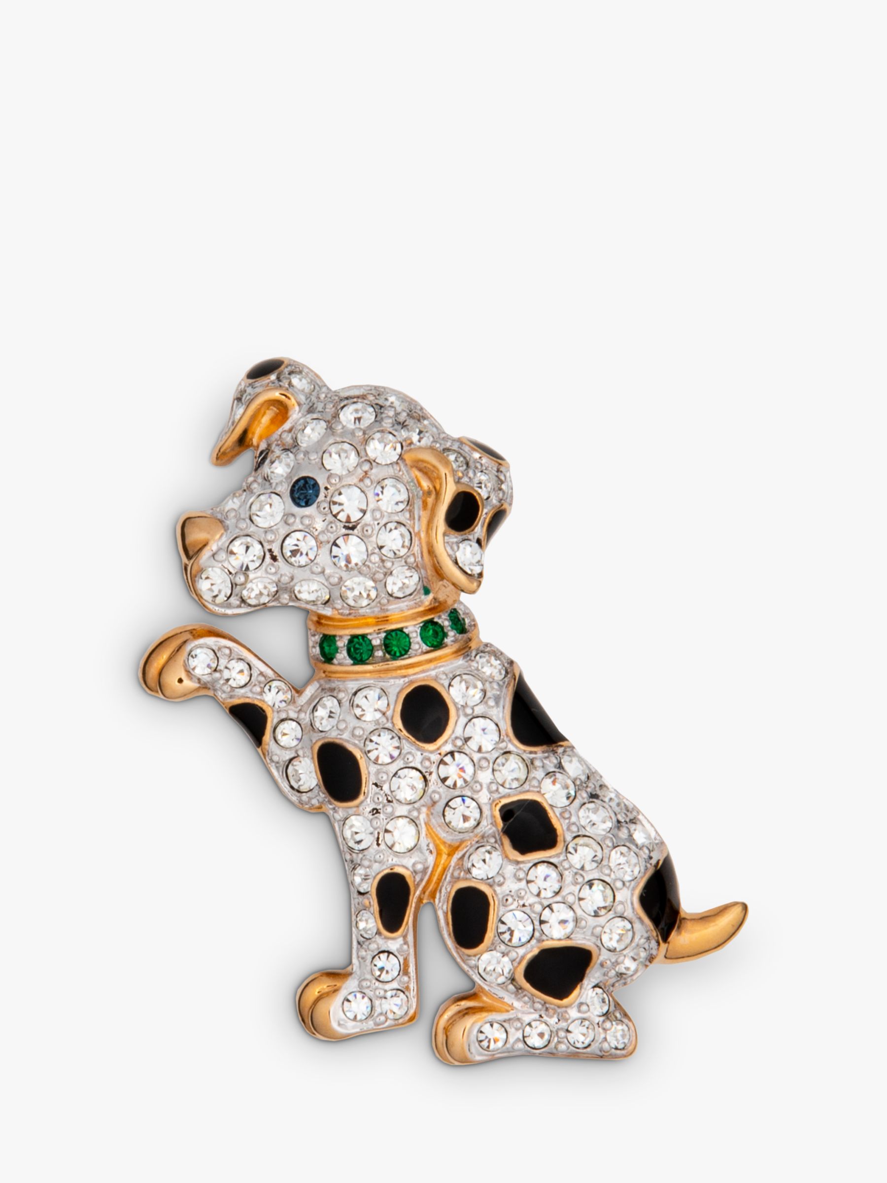 Silver on sale dog brooches