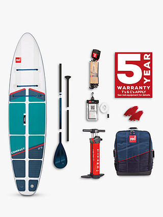 Red Paddle Co 11'0" Compact Inflatable Stand Up Paddle Board Package