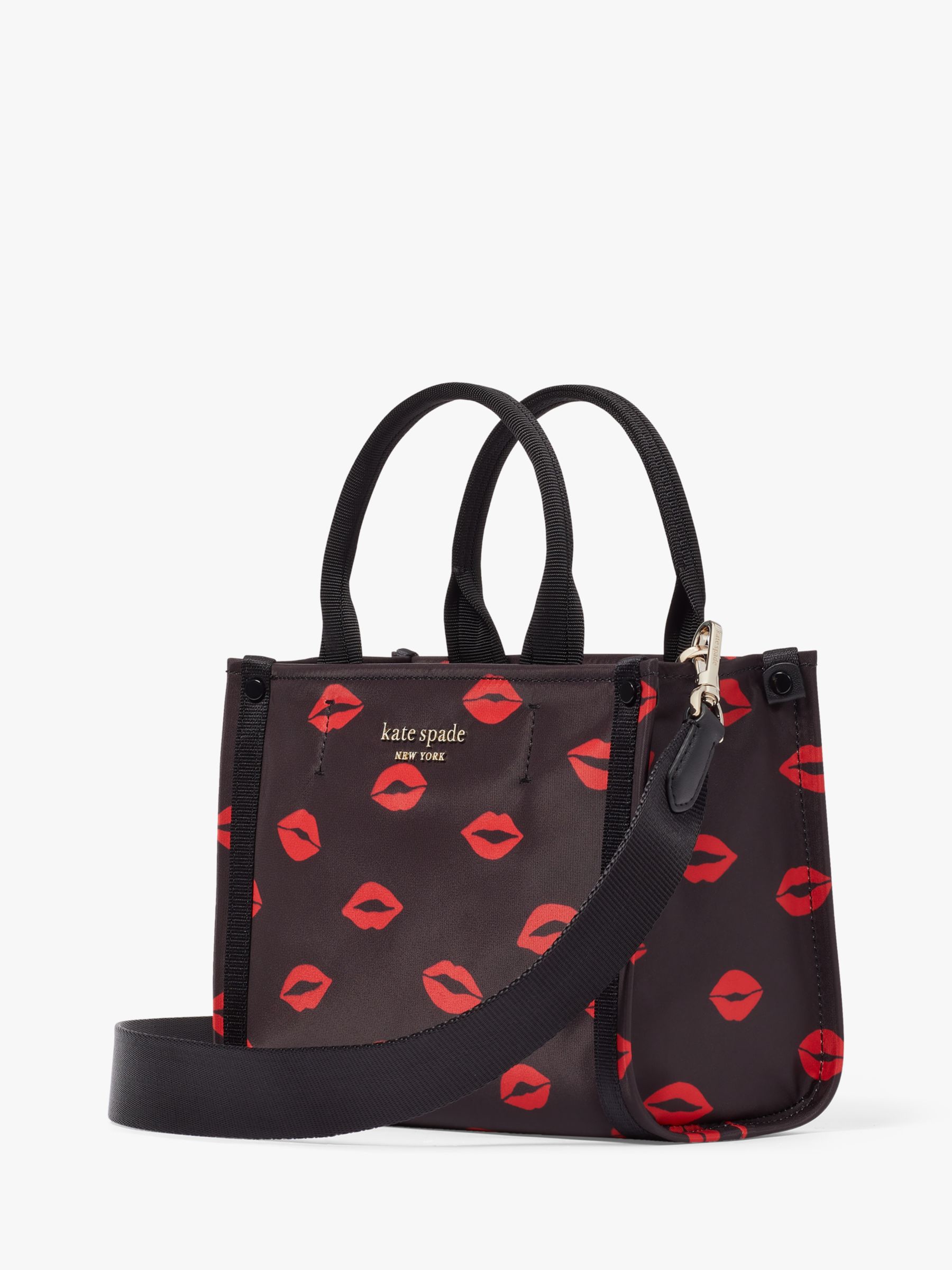 kate spade new york Heritage Lips Mini Tote Bag, Multi