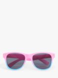 John Lewis & Partners Kids' Ombre Wayfarer Sunglasses, Pink/Blue
