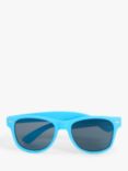 John Lewis Kids' Plain Wayfarer Sunglasses, Bright Blue