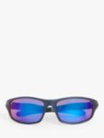 John Lewis & Partners Kids' Sports Wrap Sunglasses, Dark Blue