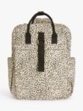 AND/OR Cheetah Print Canvas Boxy Backpack, Multi