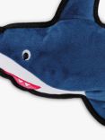 Beco Pets Rough & Tough Shark Recycled Polyester Dog Toy, Large