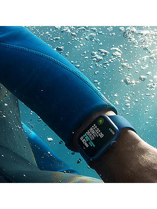 Apple Watch Nike Series 7 GPS + Cellular, 45mm Midnight Aluminium 
