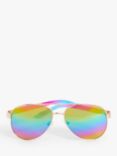 John Lewis Kids' Aviator Sunglasses, Multi