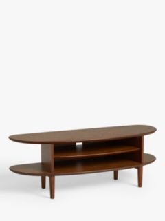 John Lewis ANYDAY Wing TV Stand, Brown